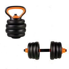 B-WAREN Kugelhantel Kettlebell Langhantel 1er Hantelset Dumbbell verstellbar