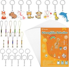 40 Stück Schrumpffolie Set-A4