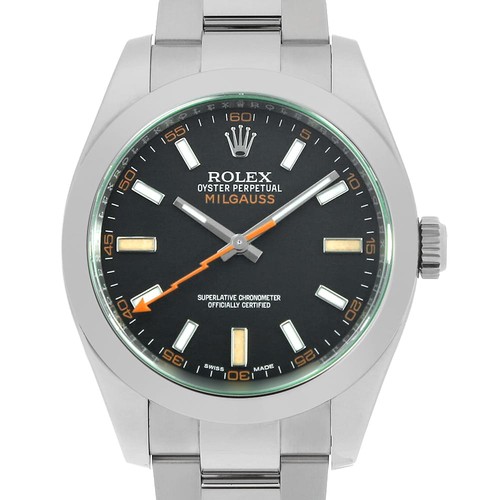 Rolex milgauss grün - milgauss, glas