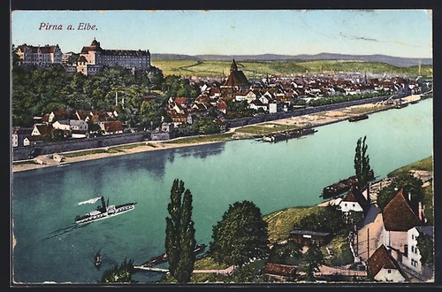 Pirna ortsansicht mit - ortsansicht,