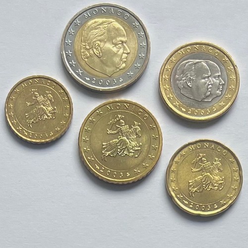 Euro kursmünzensatz monaco - euro,