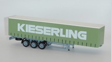 Herpa 1:87 Gardinenplanen Sattelauflieger Kieserling