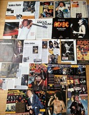 Poster artikel clippings - ac/dc,