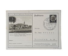 Hitlerjugend Drittes Reichsführerlagern der HJ Feldpost 24.5.1938 Postkarte