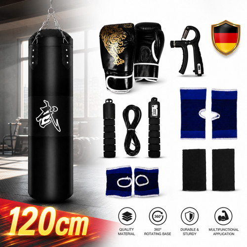 Boxsack set sandsack 120cm mit - boxsack,