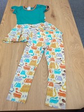 Babauba Set Kleind Leggings Katzen 86/92, 98
