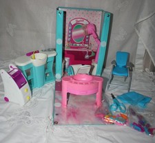 Barbie Mattel Frisier Koffer + Cut n Style Salon Set Friseur