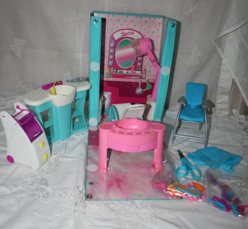 Barbie mattel frisier - barbie, +