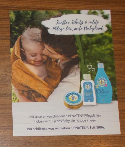 Rare advertising penaten cream - advertising,
