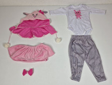 Süße Puppenkleidung Puppenanzug für Puppen 58-60cm Rosa Puppen Zubehör Kleidung