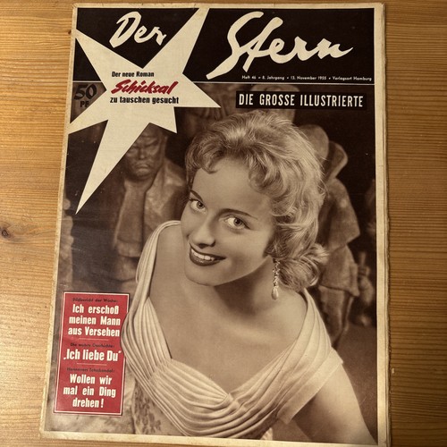 Zeitschrift stern 1955 heft - zeitschrift,