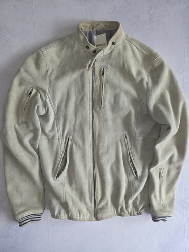 Diesel ziegenleder jacke y2k - ziegenleder,