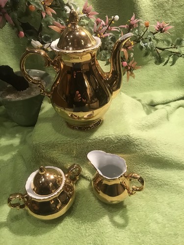Mocca kernstück gold auflage - gold,