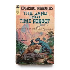 The Land that Time forgot Edgar Rice Burroughs Caspak 1963 ACE-Books F-213