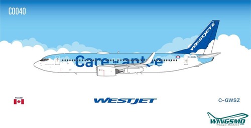 Panda model westjet boeing - panda,