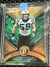 Panini NFL Luke Kuechly /10 Gold Standard 2019 Panthers Football