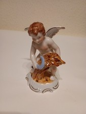 Neundorf Porzellan Figur Putto Engel