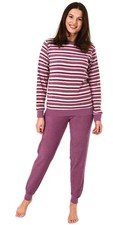 Eleganter Damen Frottee Pyjama