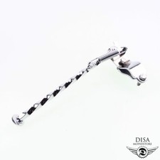 Seitenständer gedreht Chrom