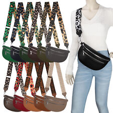 Bauchtasche Umhängetasche Crossbody-Bag Hüfttasche Kunstleder Italy-Design