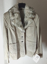 Lederjacke Damen, mit