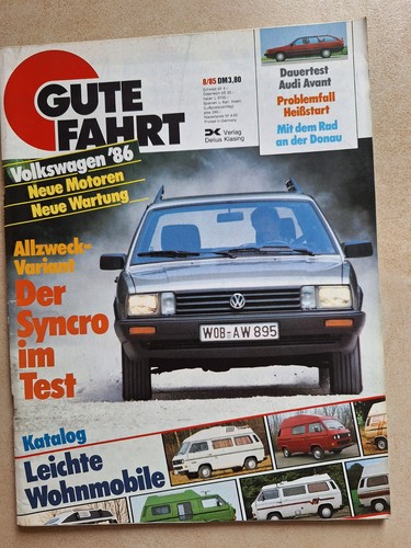 Gute fahrt zeitschrift - zeitschrift, vw