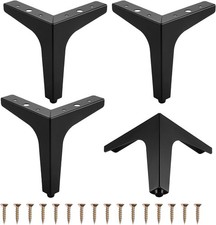 8x Möbelfüße Metall