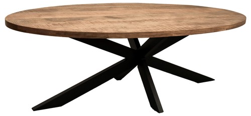 Massivholztisch avola oval - massivholztisch,