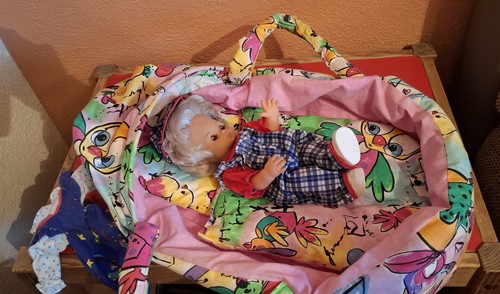 Puppentragetasche mit zubehör - mit,