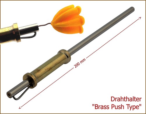 Drahthalter f - drahthalter, (brasspushtype)
