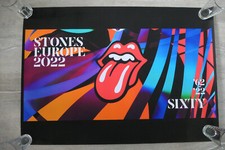 The Rolling Stones...Tour Poster...SIXTY Europa Tour 2022