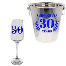 Eiskübel personalisiert mit