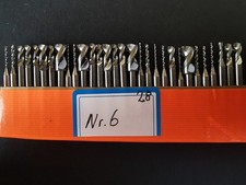 28 VHM  Ø 3,175 Spiralbohrer