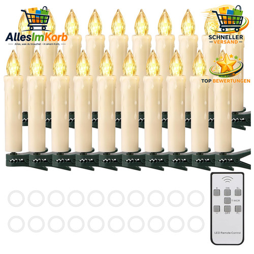 Led weihnachtskerzen kabellose - led,