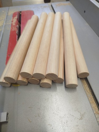 Rundstab massivholz glatt - rundstab,