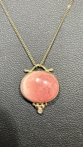 14k chan luu rhodichrosit - 14k,