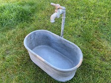 Zinkwanne Blumentopf