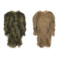 Tarnparka Ghillie Tarn Parka Jacke Paintball Sniper Suit Tarnanzug Jagd BW NEU