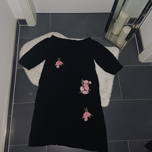 Creppkleid esprit schwarz - schwarz, m
