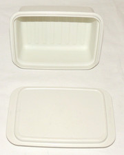 Tupperware Butterdose 1841 + 1840 Butterschatz weiß 1841-1 + 1840-4 Butterperle