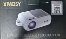 Mini Portable Beamer HD, Mini Projektor, unterstützt WiFi 6, BT5.0 Android 11