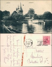 Ansichtskarte Lübeck Dampfer