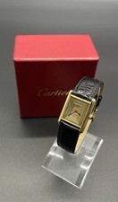Cartier Tank Must 30x23mm Handaufzug Trinity Dial 925 Vermeil Herren