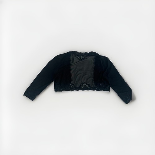 Schwarzer bolero mit - schwarzer,
