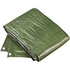  2 X  Abdeckplane oliv grün
