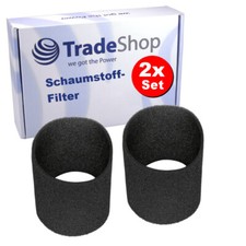 2x Schaum Staubsaugerfilter