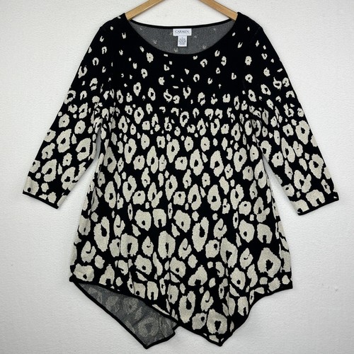 Carmen marc valvo - l, leopard