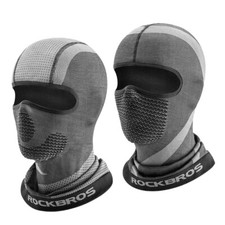 ROCKBROS Motorrad Sturmhaube Winter Balaclava Warm Fahrrad Sturmmaske Winddicht