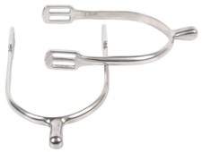 Sporen Kugelsporen, Edelstahl Harrys Horse Tropfenform Reitsporen Edelstahlsporn