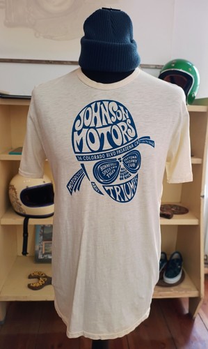 Johnson motors inc t shirt - johnson, inc.
